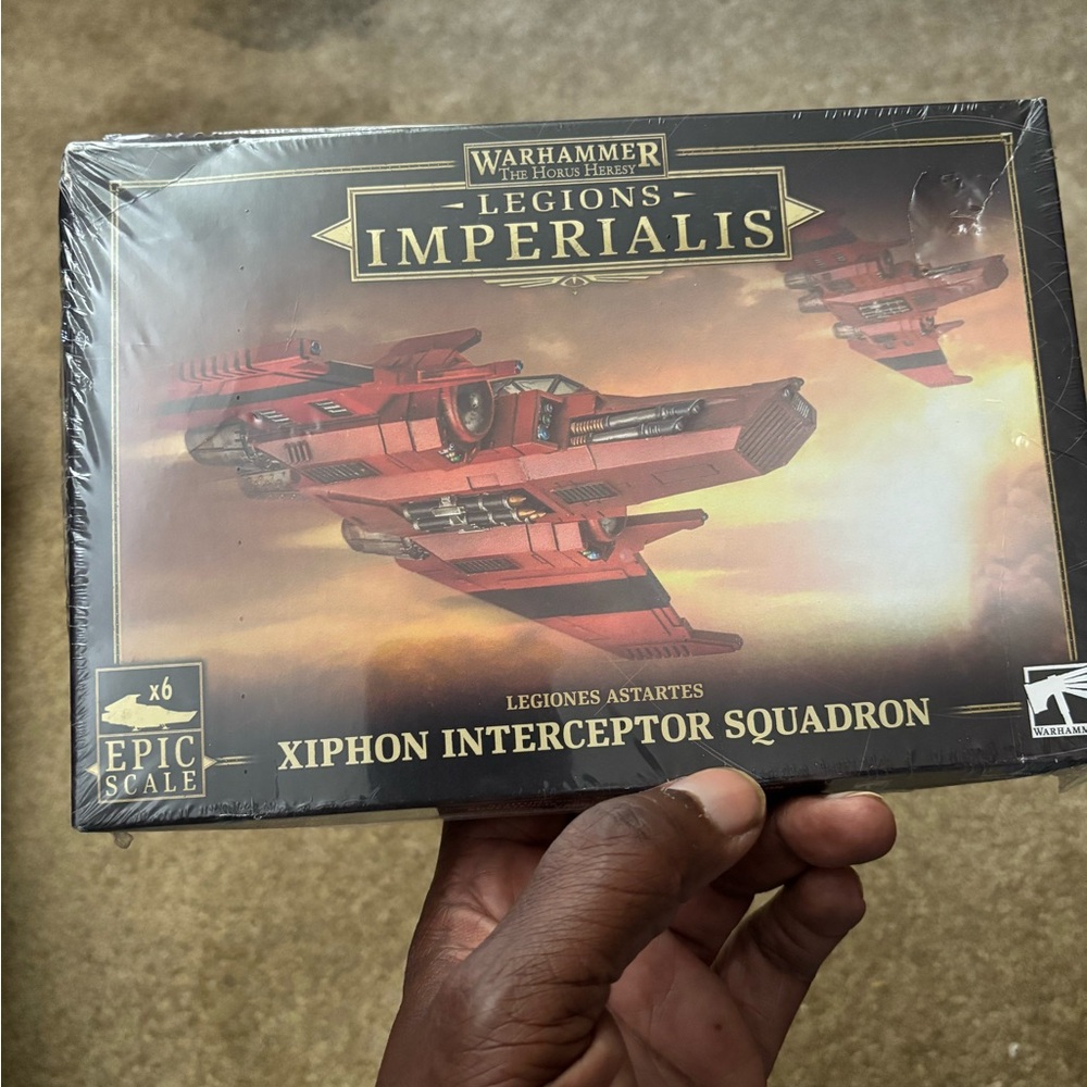 Games Workshop Warhammer Legions Imperialis Xiphon Interceptor model kit…